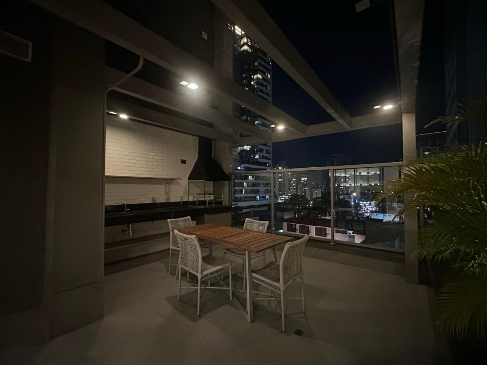 Studio Novo Mobiliado Proximo Metro Butanta São Paulo Eksteriør billede